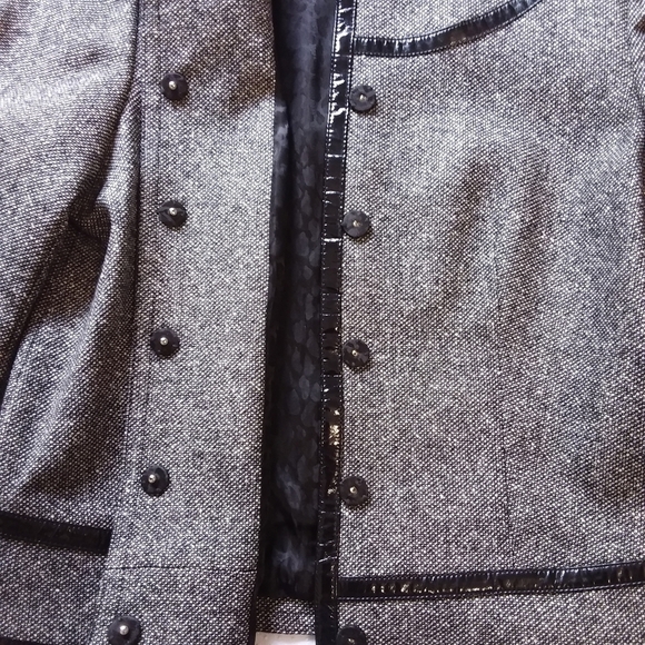 Dana Buchman Wool & Silk Blend Blazer Suit Jacket - Picture 3 of 9